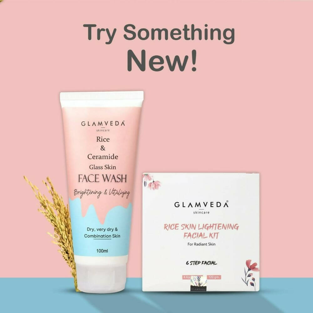 Glamveda Rice & Ceramide Korean Glass Skin Peel Off Mask