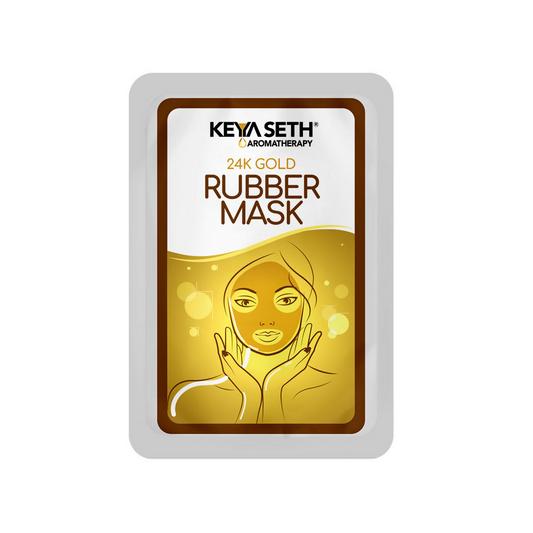 Keya Seth Aromatherapy 24k Gold Rubber Facial Mask
