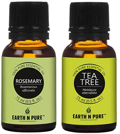 Earth N Pure Rosemary & Tea Tree Essential Oils
