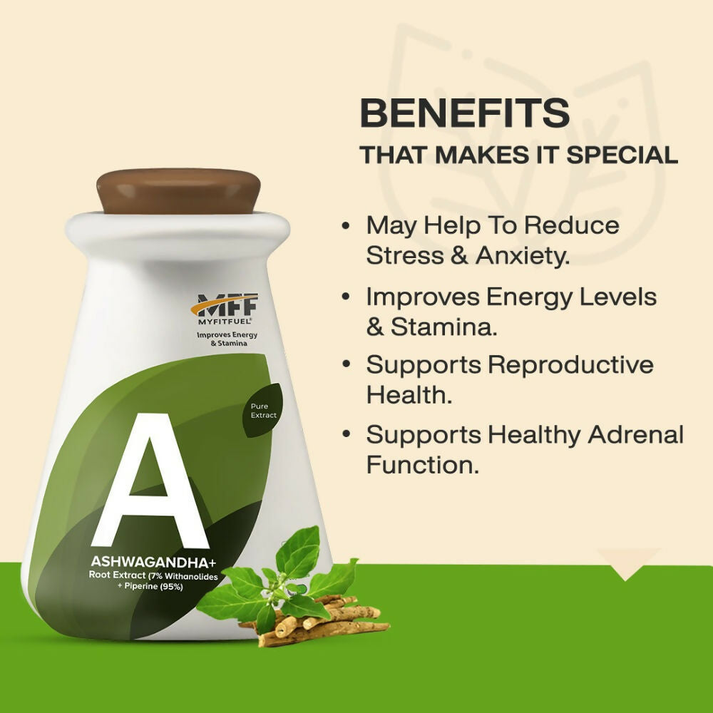 MyFitFuel Ashwagandha Root Extract Capsules