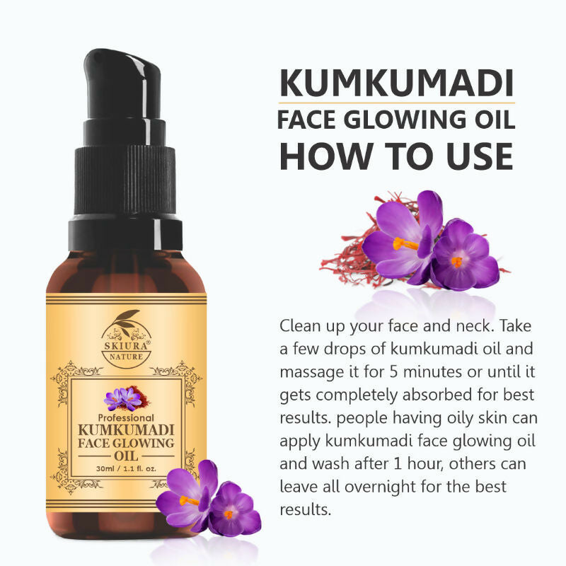 Skiura Nature Kumkumadi Face Glowing Oil