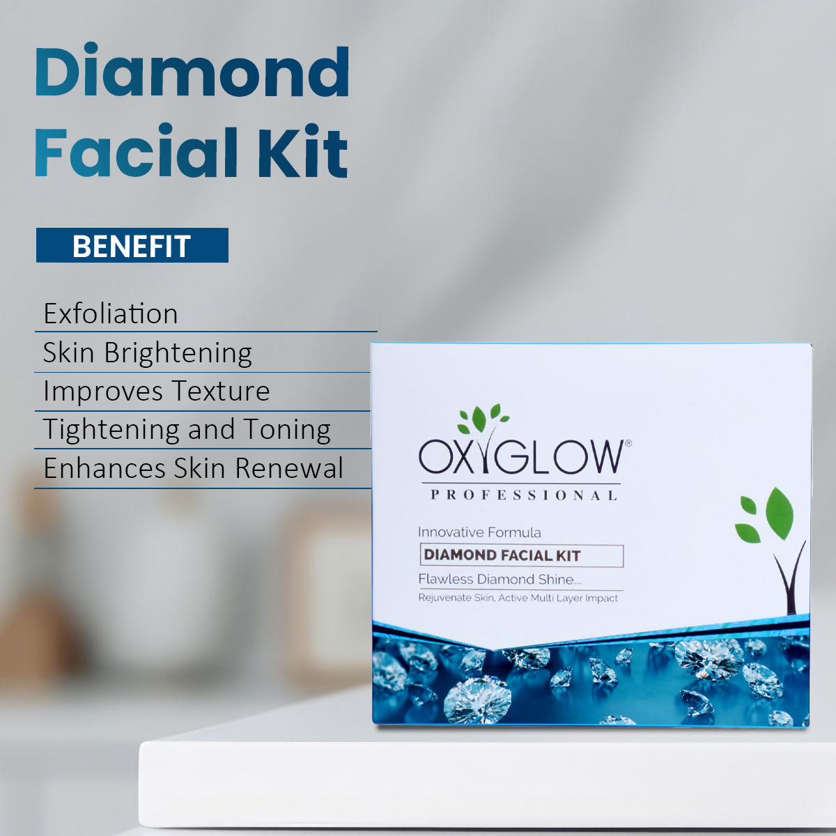 Oxyglow Herbals Diamond Facial Kit