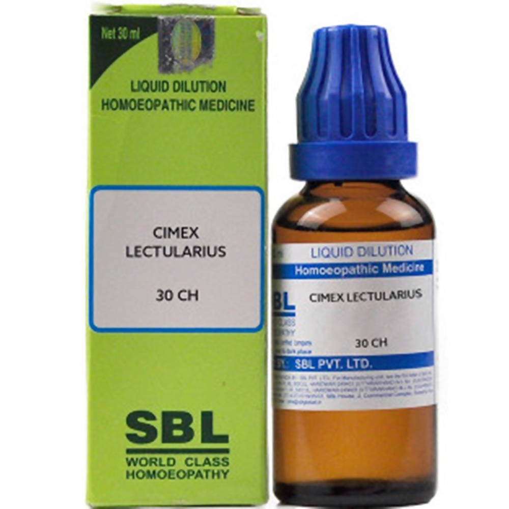 SBL Homeopathy Cimex Lectularius Dilution