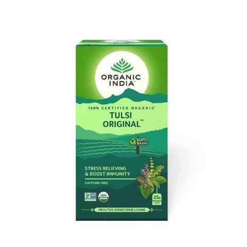 Buy Organic India Tulsi Original 25 Tea Bags from DrMediCart, Ship from India to USA