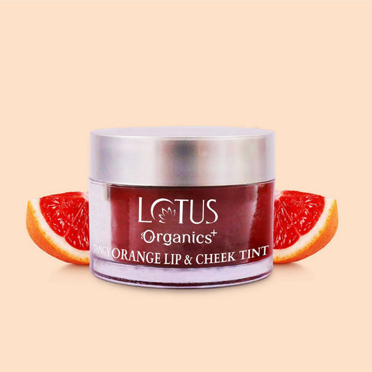 Lotus Organics+ Tangy Orange Lip & Cheek Tint
