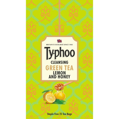 Buy Typhoo Cleansing Lemon & Honey Green Tea Bags from DrMediCart