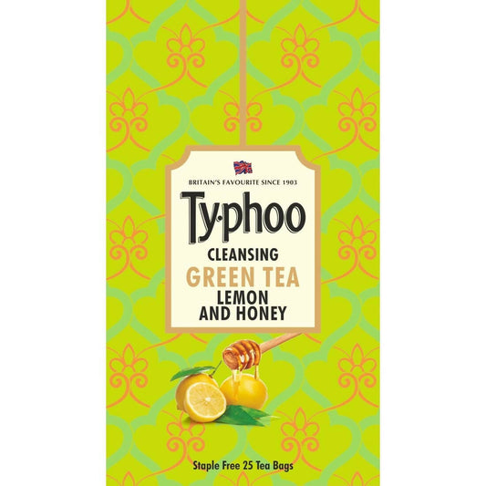 Buy Typhoo Cleansing Lemon & Honey Green Tea Bags from DrMediCart