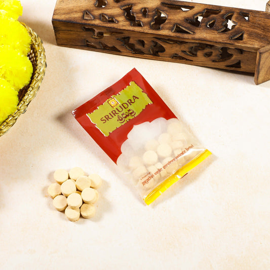Buy Sri Rudra Sandal Tablets 50g (SR 01047)