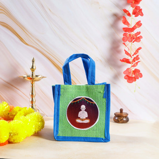 Buy Sri Rudra Theme Jute Bag (SR 02786)