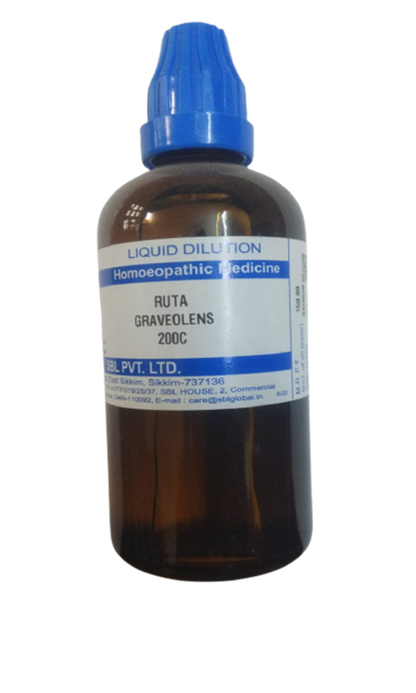 SBL Homeopathy Ruta Graveolens Dilution