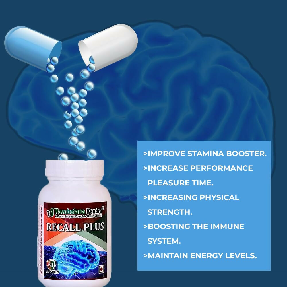 Navchetana Kendra Recall Plus For Enhance Memory Capsules
