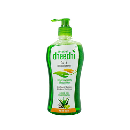Dhathri Dheedhi Daily Herbal Shampoo To Reduce Dandruff & Promote Hair Growth