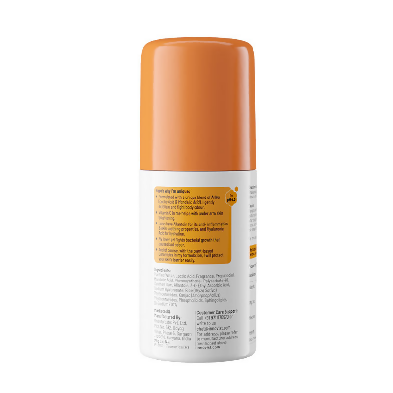 Chemist at Play 5% AHA Underarm Roll On Lactic Acid Deodrants