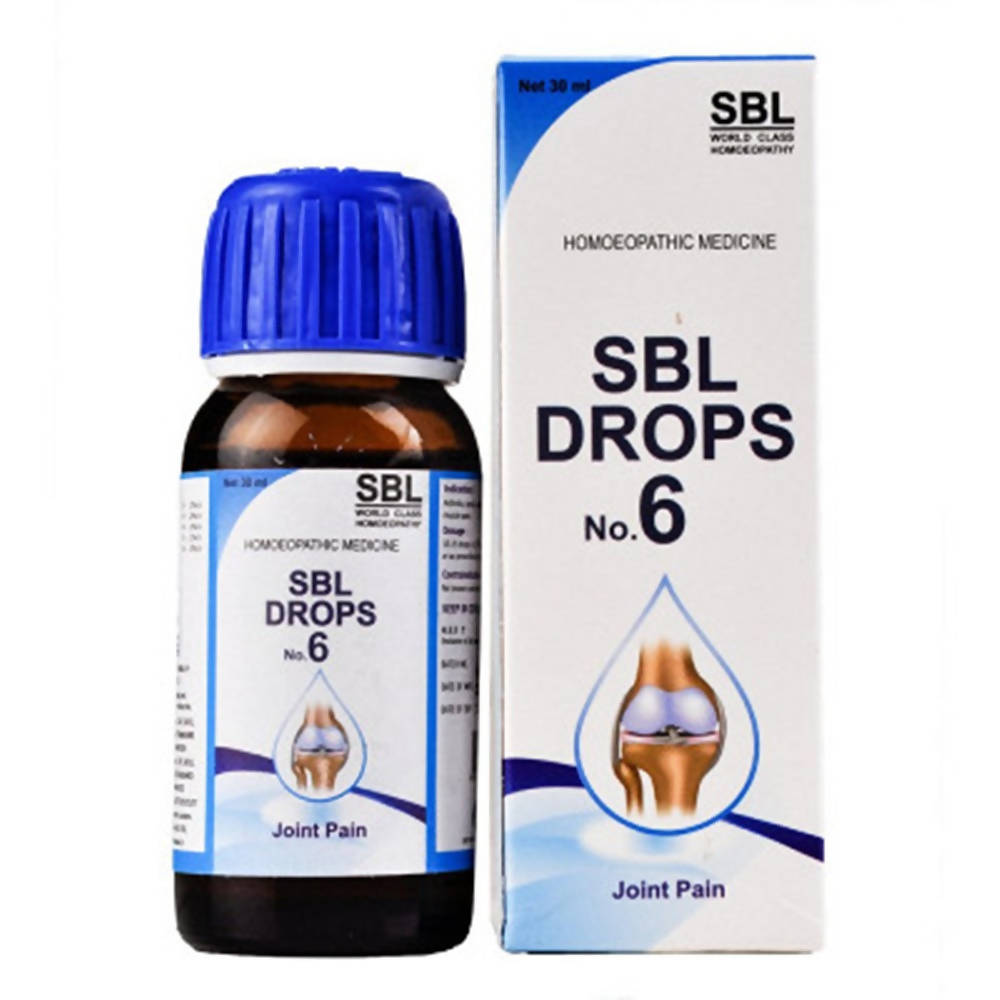 Buy SBL Homeopathy Drops No.6 from DrMediCart, Ship from India to USA