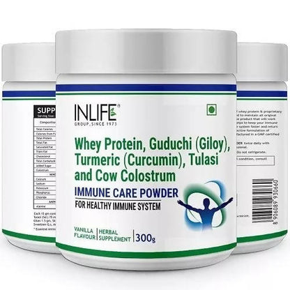 Inlife Immune Care Powder Vanilla Flavour