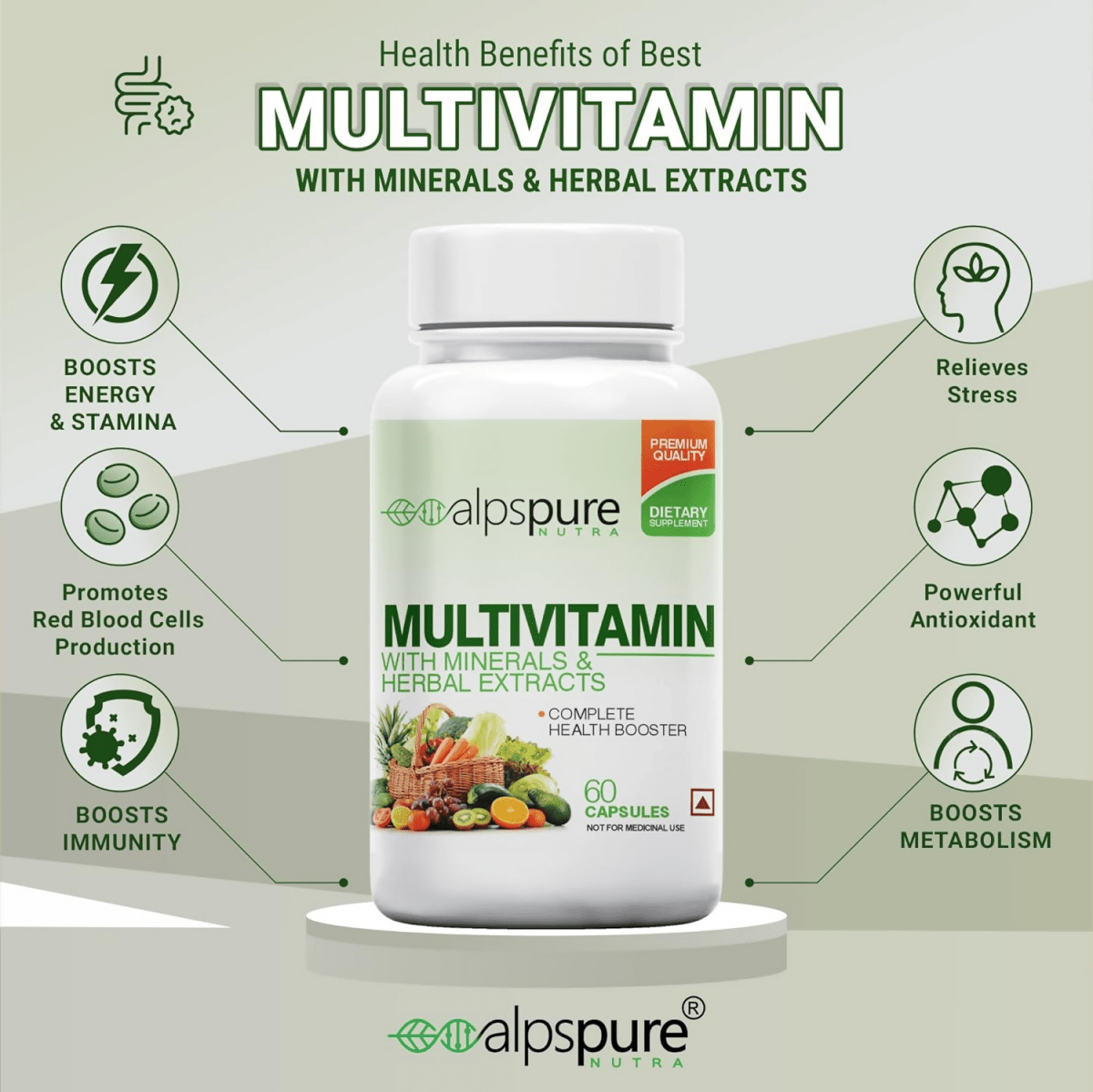 Alpspure Nutra Multivitamin Capsules