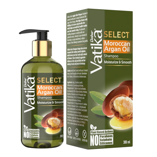 Buy Dabur Vatika Select Moroccan Argan Oil Shampoo from DrMediCart, Ship from India to USA