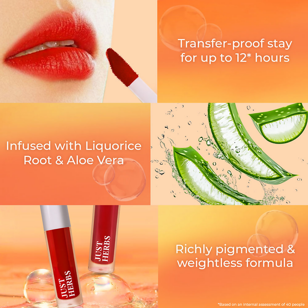 Just Herbs Water Baby Lip & Cheek Tint - Cherry On Top