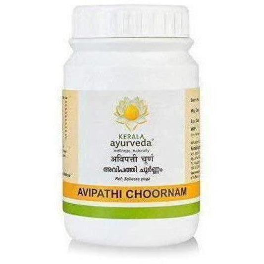 Buy Kerala Ayurveda Avipathi Choornam 50 gm from DrMediCart, Ship from India to USA