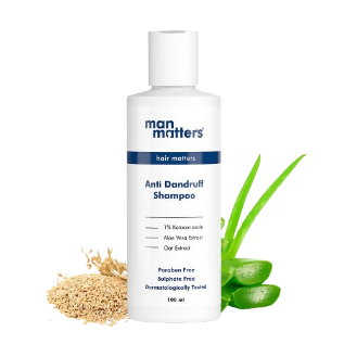Buy Man Matters 1% Ketoconazole Anti-Dandruff Shampoo, Reduces Itching & Dandruff from DrMediCart, Ship from India to USA
