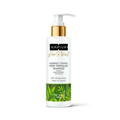 Buy Kapiva Ayurveda Hair Rituals Neem Triphaladi Shampoo for Dandruff Control from DrMediCart, Ship from India to USA