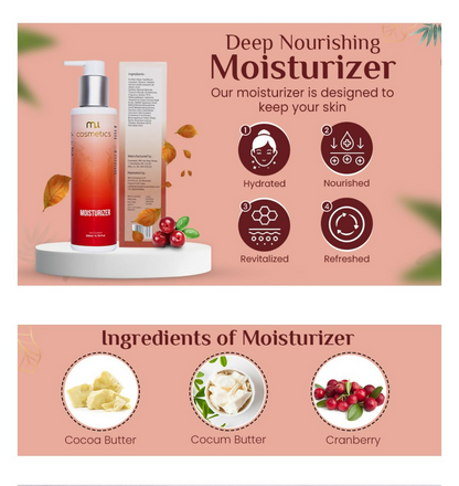 MU Cosmetics Deep Nourishing Moisturizer Body Moisturizer
