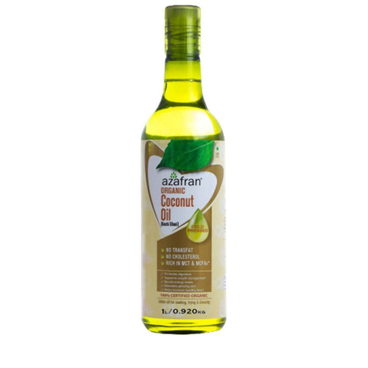 Azafran Organic Coconut Oil (Cold Pressed)
