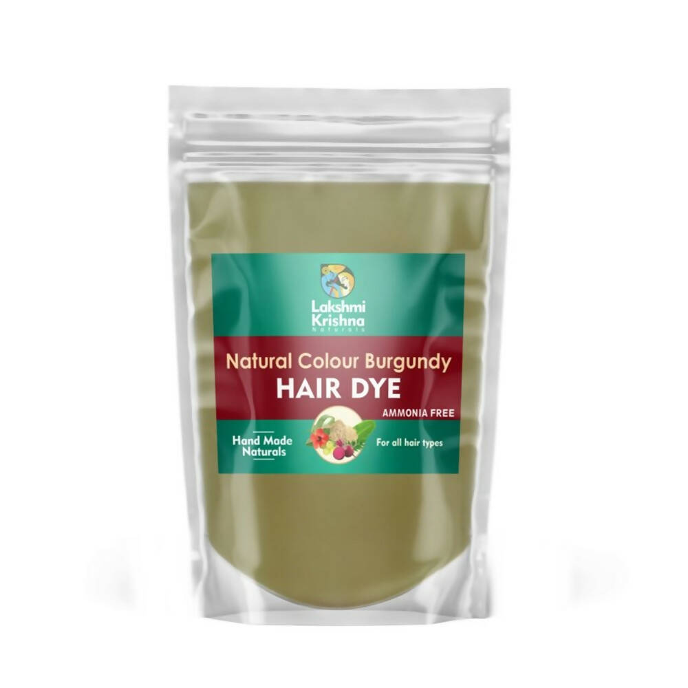 Lakshmi Krishna Naturals Colour Burgundy Hair Dye - DrMediCart