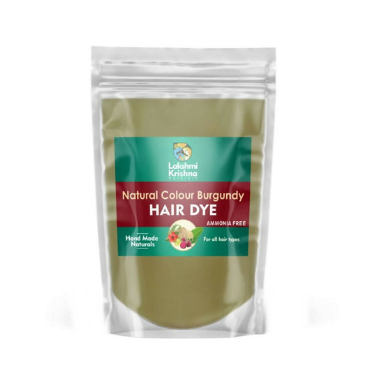 Lakshmi Krishna Naturals Colour Burgundy Hair Dye - DrMediCart