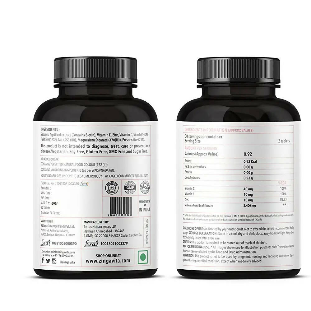 Zingavita Biotin Tablets - Drmedicart