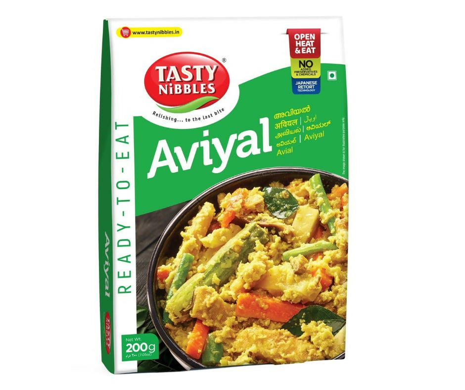 Tasty Nibbles Cooked Matta Rice | Sambar and Aviyal