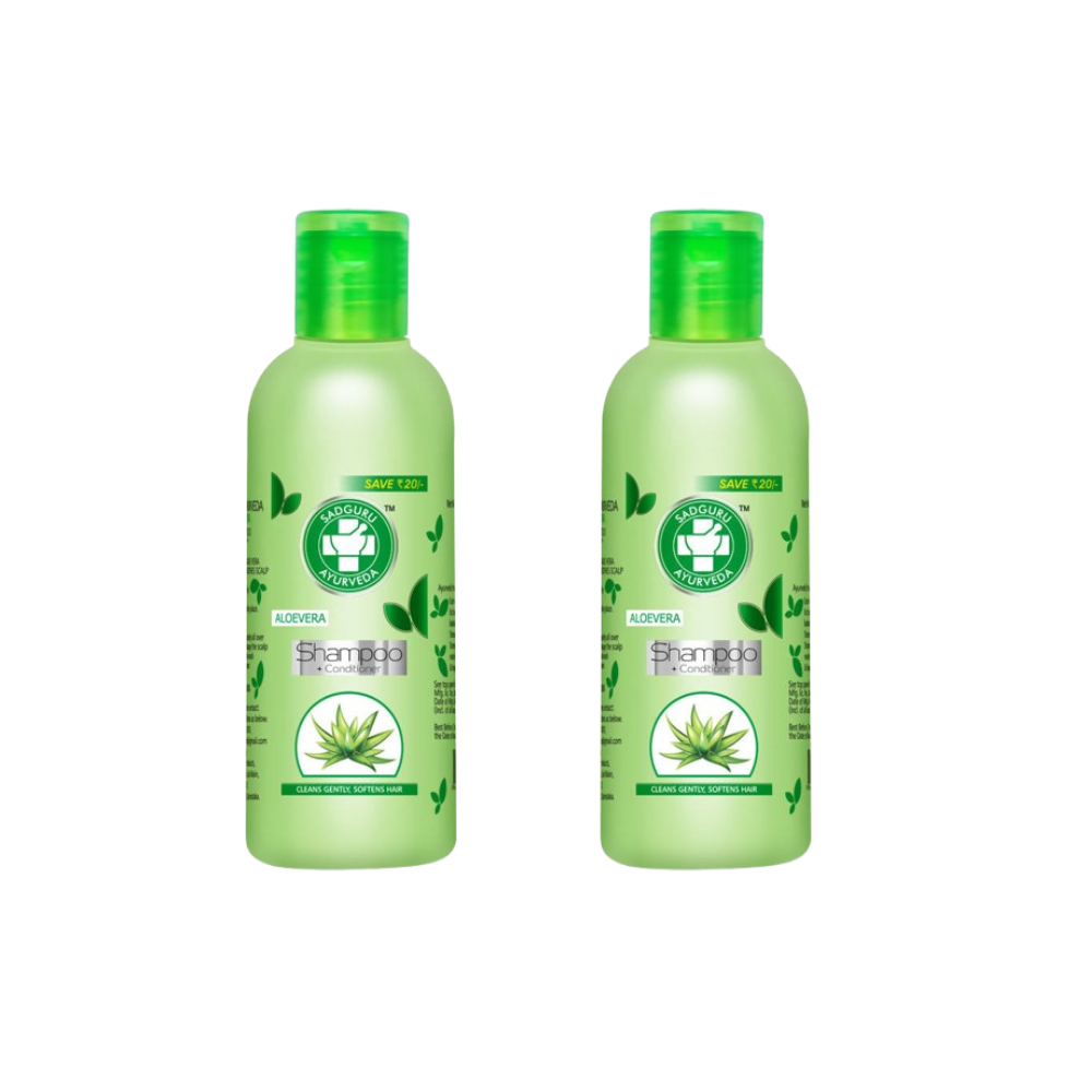 Sadguru Ayurveda Aloevera Shampoo + Conditioner
