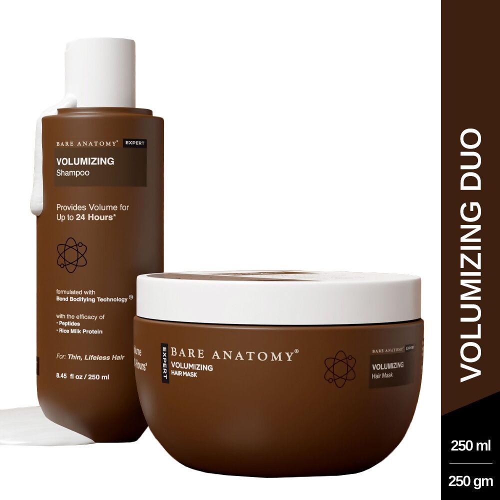 Buy Bare Anatomy Expert Volumizing Shampoo And Hair Mask from DrMediCart, Ship from India to USA