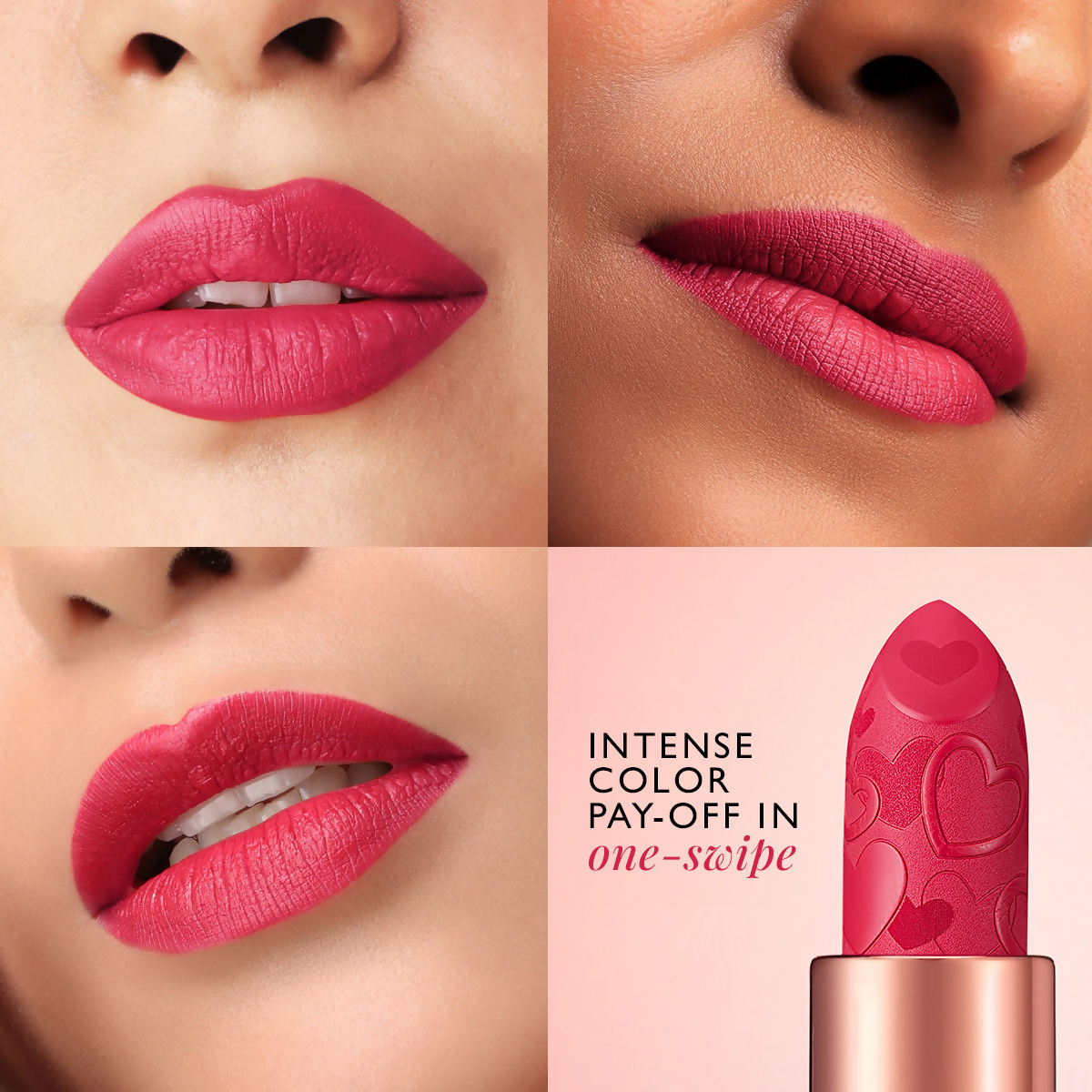 MyGlamm Pout By Karan Johar Intense Matte Plumping Lipstick - Dramatic Pout