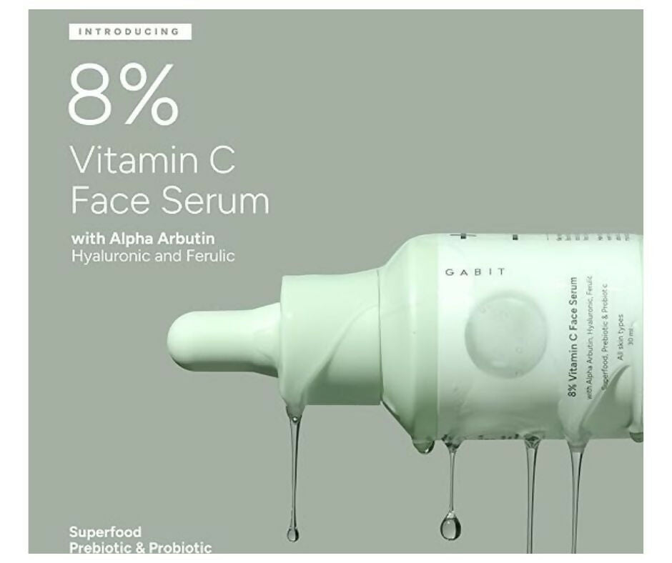 Gabit 8% Vitamin C Face Serum for Glowing Skin
