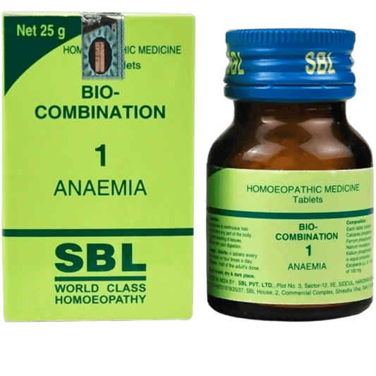 Buy SBL Homeopathy Bio - Combination 1 Tablets from DrMediCart, Ship from India to USA