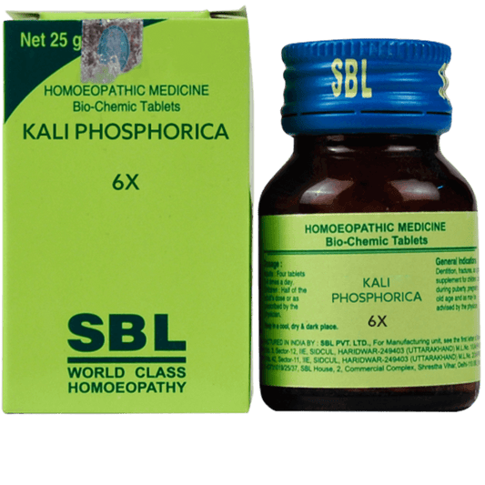 Buy SBL Homeopathy Kali Phosphoricum Biochemic Tablets from DrMediCart, Ship from India to USA
