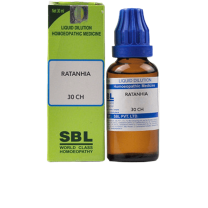 Buy SBL Homeopathy Ratanhia Dilution from DrMediCart, Ship from India to USA