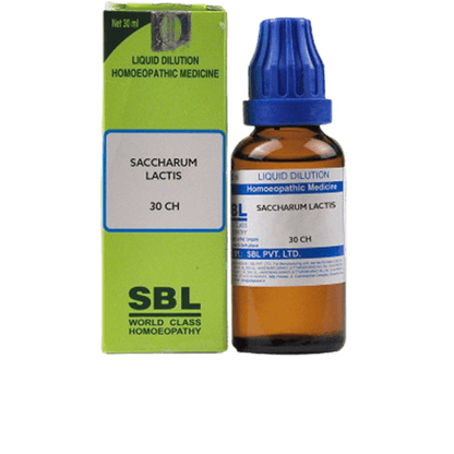 SBL Homeopathy Saccharum Lactis Dilution