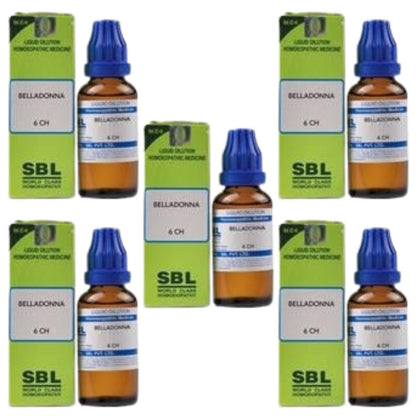 SBL Homeopathy Belladonna Dilution