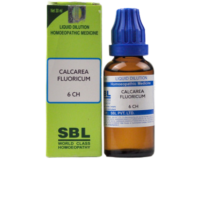 SBL Homeopathy Calcarea Fluoricum Dilution