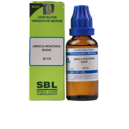 SBL Homeopathy Arnica Montana Radix Dilution