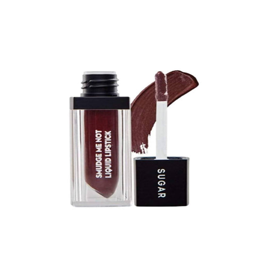 Sugar Smudge Me Not Liquid Lipstick - Radiant Currant (Metallic Burnt Red) - DrMediCart