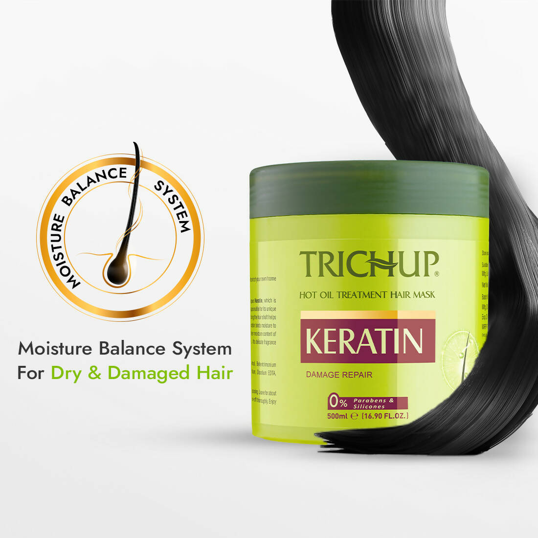 Vasu Healthcare Trichup Keratin Hot Oil Treatment Hair Mask - Drmedicart