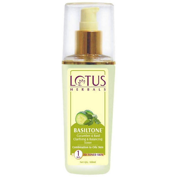 Buy Lotus Herbals Basiltone Cucumber & Basil Clarifying & Balancing Toner from DrMediCart, Ship from India to USA