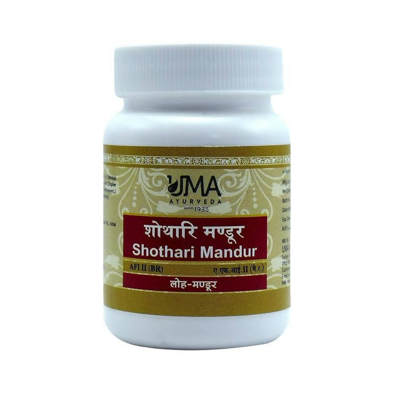 Uma Ayurveda Shothari Mandur Tablets