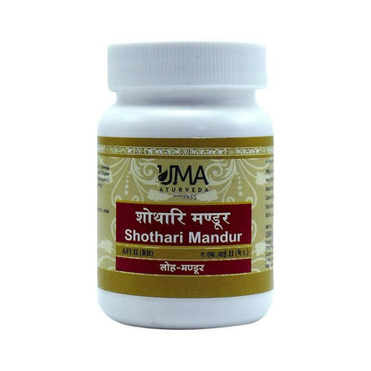 Uma Ayurveda Shothari Mandur Tablets