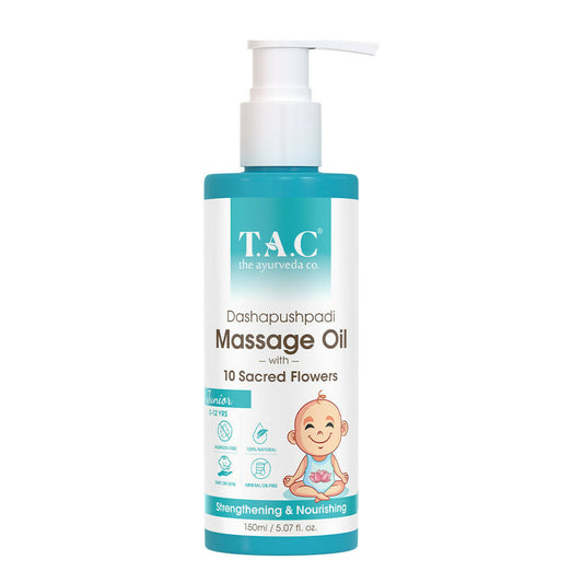 Buy TAC - The Ayurveda Co. Dashapushpadi Ayurvedic Baby Massage Oil from DrMediCart, Ship from India to USA