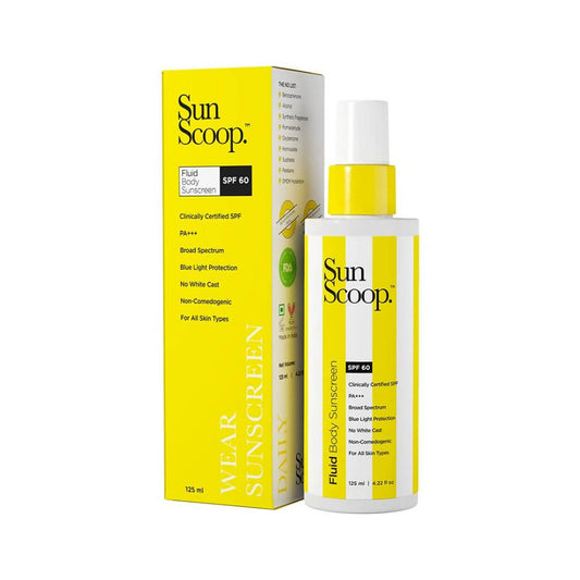 Buy Sun Scoop Fluid Body Sunscreen SPF 60 from DrMediCart, Ship from India to USA