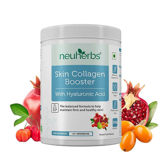 Buy Neuherbs Skin Collagen Booster Powder-Mixed Fruit Flavor from DrMediCart, Ship from India to USA
